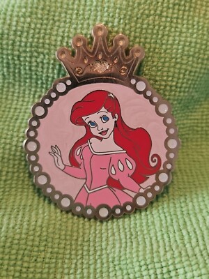  LE 125 Pin Prinzessin Perlenmedaillon kleine Meerjungfrau Arielle RAR Trading Pin