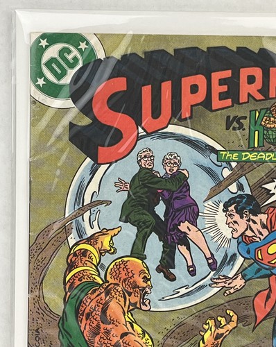 Cómic vintage de Superman vs Kobra #327 septiembre de 1978 Deadliest Man Alive - Imagen 2 de 5