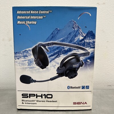 SENA SPH10 Handsfree Bluetooth Stereo Headset & Intercom