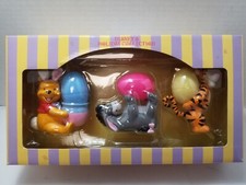 Disney Winnie The Pooh Easter Holiday Collection Figures Eeyore Tigger Rare