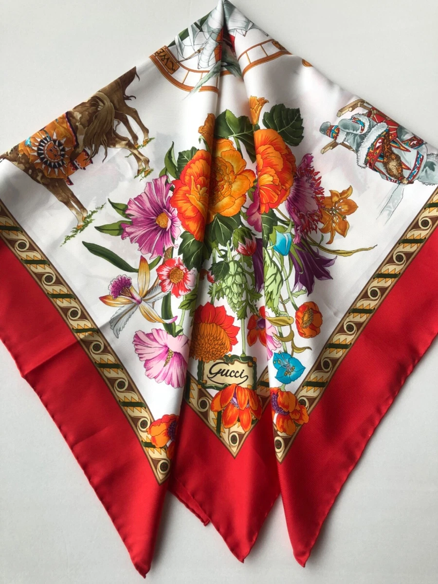 Gucci foulard scarf sales