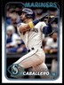 2024 Topps Series 2 #495 Jose Caballero Seattle Mariners