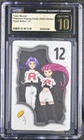 CGC 10 PRISTINE KOREAN POKEMON TEAM ROCKET 2022 PAPER SAFARI PLAYING CARD 621B