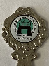 Vtg Souvenir Spoon Collectible Pursuing Our Vision 1993 Land O’ Lakes