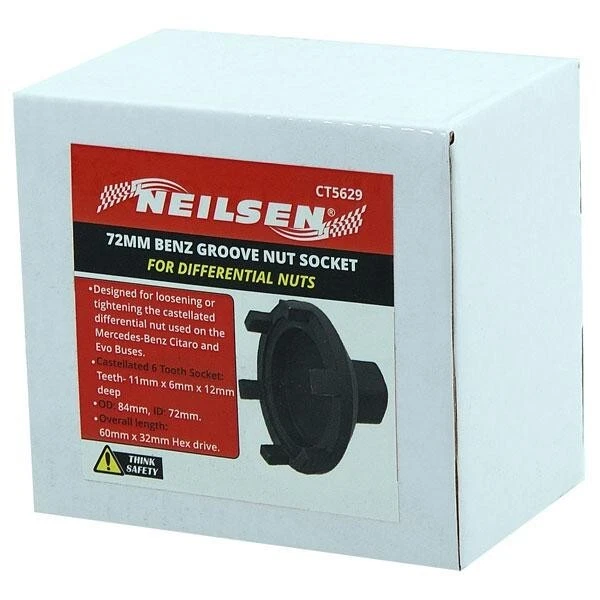 Enchufe diferencial tuerca ranura Benz 72 mm 72 mm Mercedes Citaro 5629 Foto 3 de 3