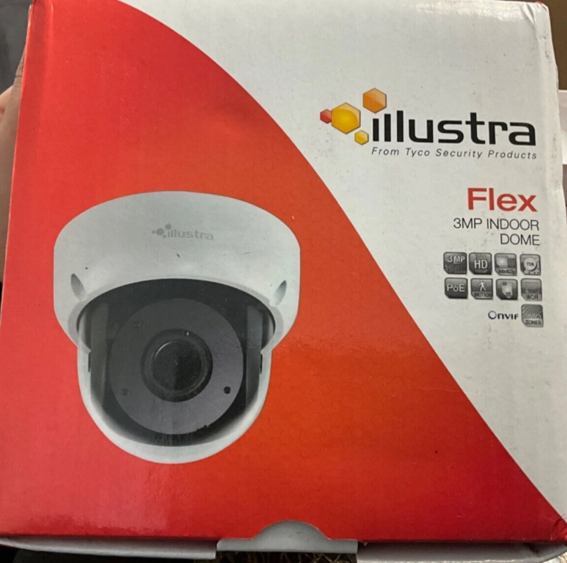 Illustra IFS03D1ICWTT 3MP Outdoor Compact Mini Dome 2.8 12mm Camera