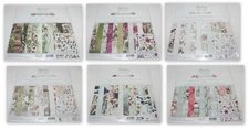 WOODLAND MINTAY TIME OF WONDER PLUS PAPER SETS 12X12 DOUBLE SIDED DESIGNER PAPER