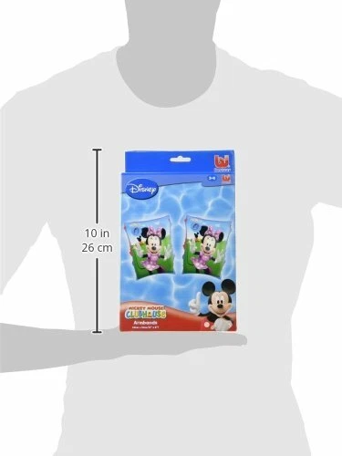 Bestway 91002 - BRACCIOLI MICKEY CLUBHOUSE CM. 23X15 gioco bambini - Immagine 2 di 4