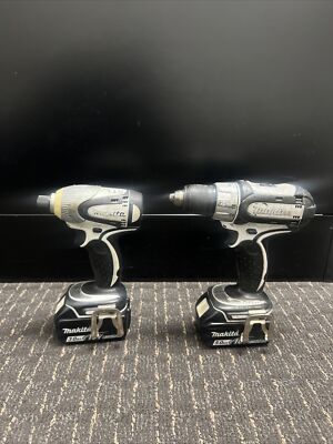 makita 18v drill combo set used