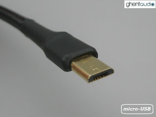 U05 (1.5m 5ft) --- USB(A to microB) Star Quad Silver-Plated DAC HiFi Audio Cable - Picture 3 of 3