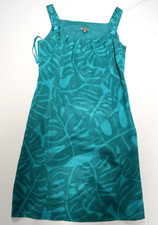 ANN TAYLOR teal Floral Tank Dress Size 4