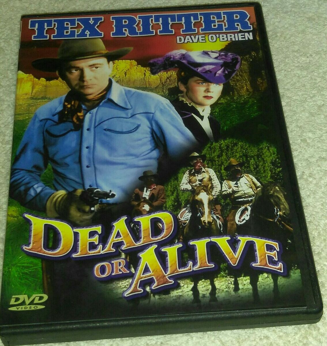 Dead or Alive DVD Tex Ritter Western 89218462091