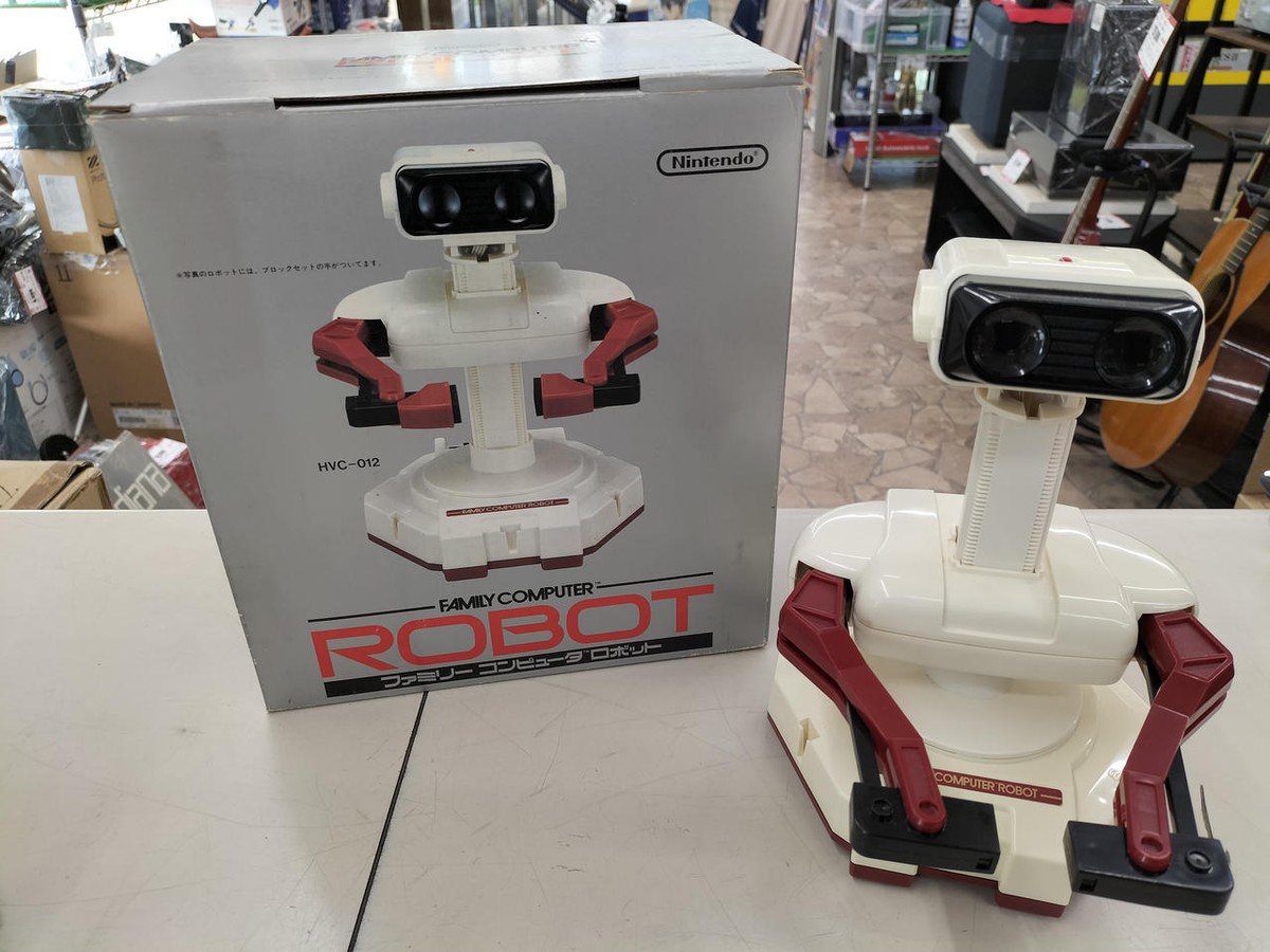 Nintendo Family Computer FC Robot Gyro Set HVC-GYS / HVC-012 Nintendo Family Computer FC Robot Gyro Set HVC-GYS / HVC-012
