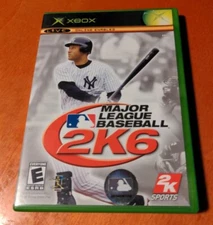 Major League Baseball 2K6 Microsoft XBOX Kush Games  2K sports Take-Two