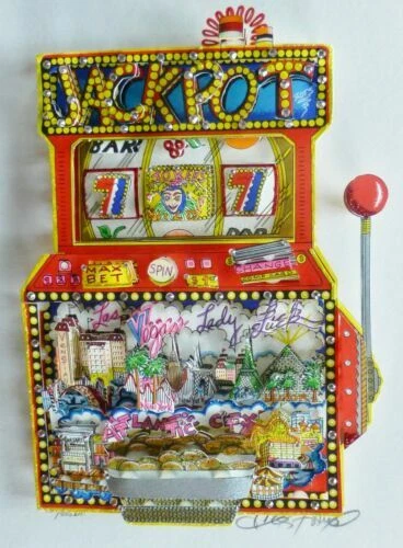 Signierte Charles Fazzino Kunstdrucke