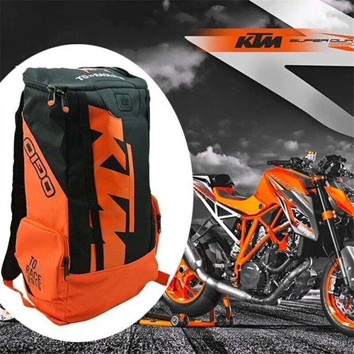 KTM Borsa Moto Zaino Corsa Impermeabile Moto Olio Carburante Zaino - Foto 3 di 12
