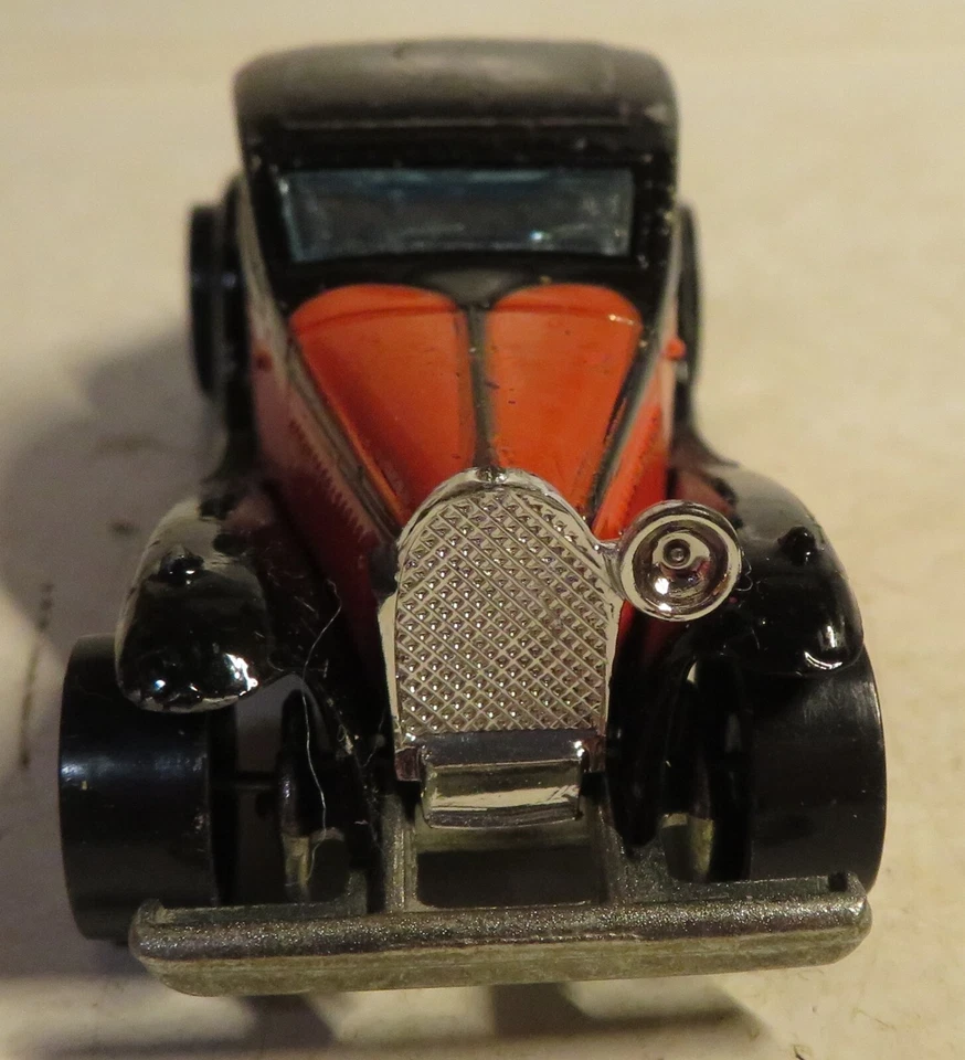 HOT WHEELS 1980 MATTEL '37 BUGATTI DIE-CAST CAR VINTAGE MALAYSIA Loose Toy GUC - Image 3 of 4