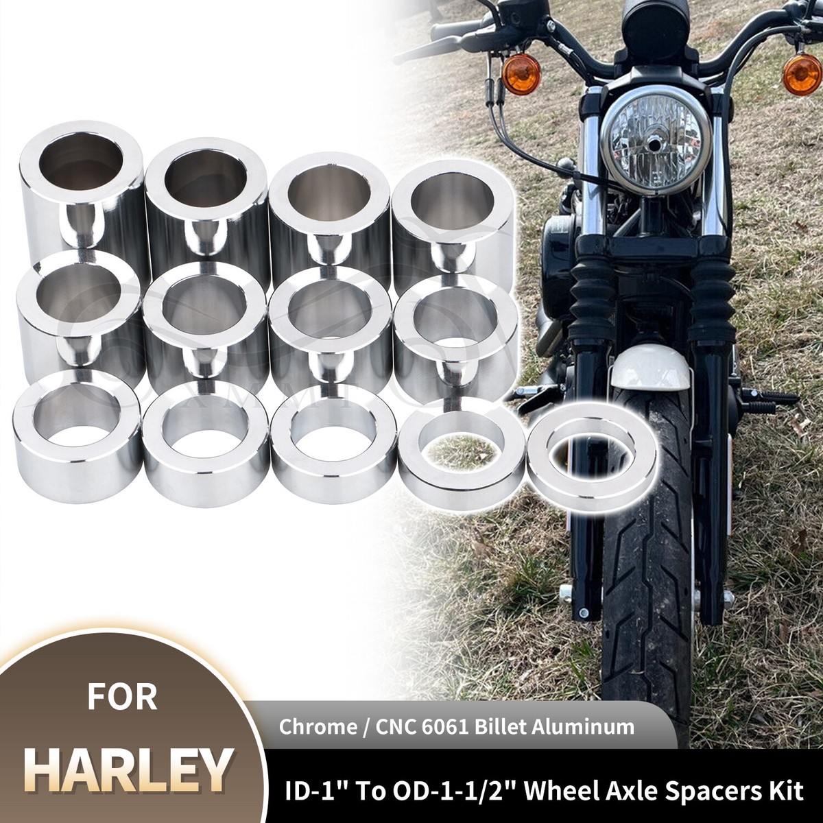 Lynlane 13 PCS CNC Billet Aluminum Wheel Axle Spacer Kit I.D. 3/4'' - O.D. 1-1/8 - Foto 5