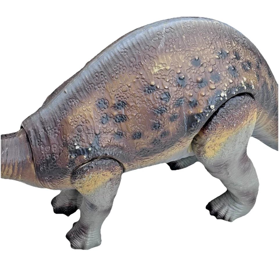 Dino Riders Brontosaurus Dinosaurier Figur - ca. 90cm Tyco 1989 Vintage S. FOTOS - Bild 4 von 4