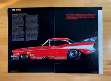 2007 Article ICONS Tom THE MONGOOSE McEwen 1957 Chevy NHRA 2 page