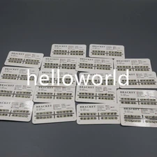 10 Packs Dental Metal Brackets Braces Mini/Standard MBT/Roth 022/018 Hooks 3/345
