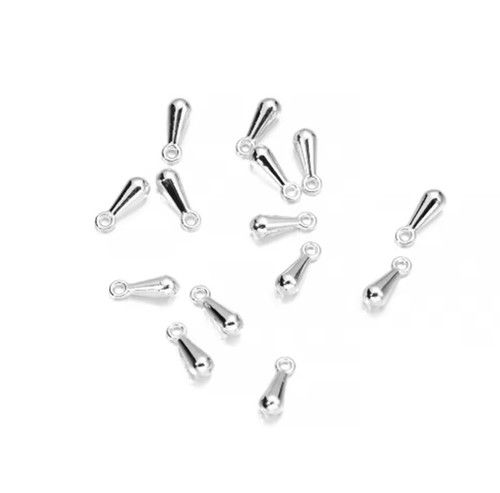 Water Drop Pendant End Beads For Tail Extender Chain Teardrop Tassel Findings UK - Picture 9 of 15