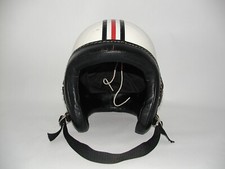 Vespa Motorrad Helm Auto Flug Vintage Retro SUPER INTEGRAL SAINT CHRISTOPHE 70er Jahre