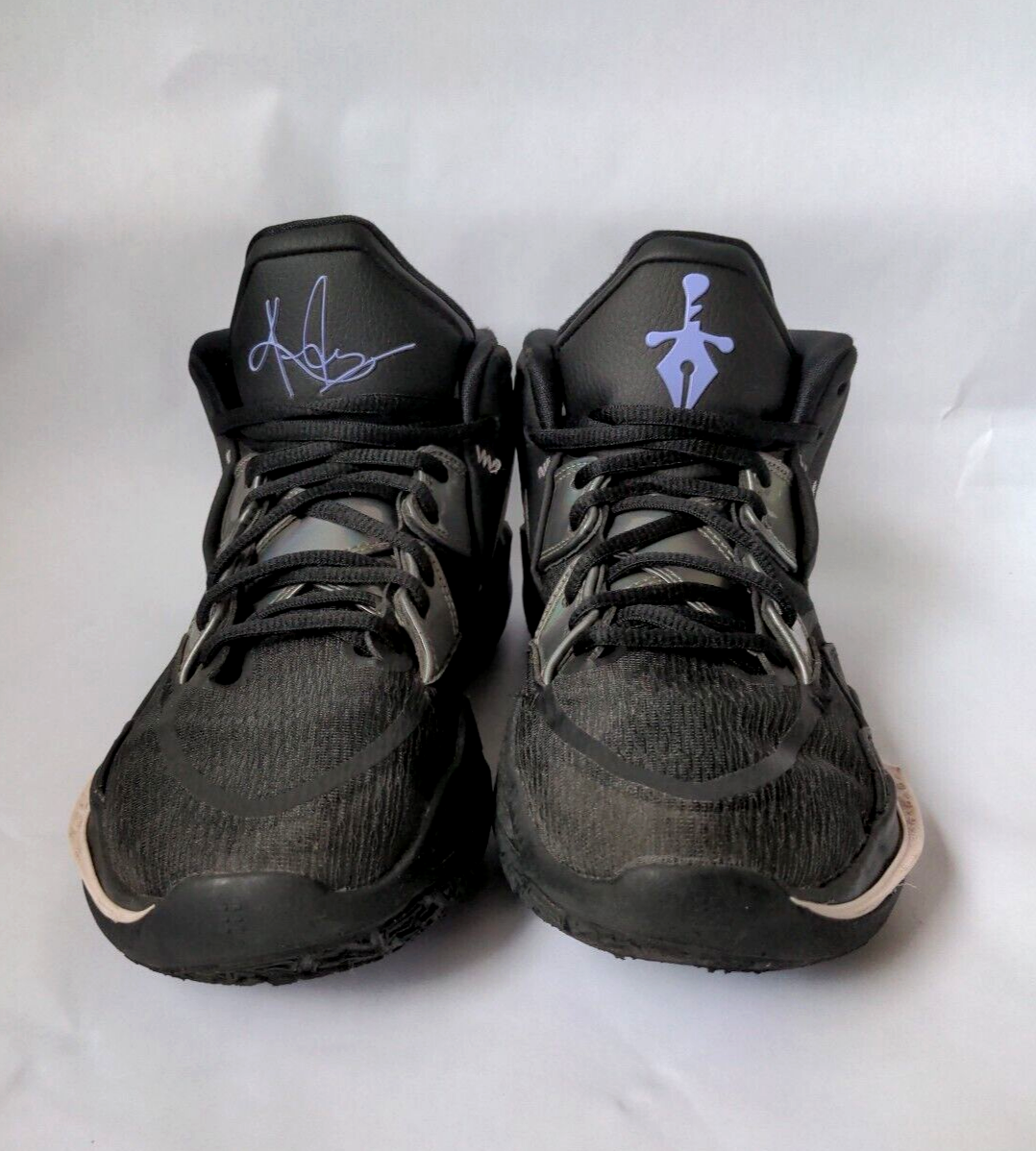 Size 7.5 - Nike Kyrie Infinity Black Metallic Silver for sale