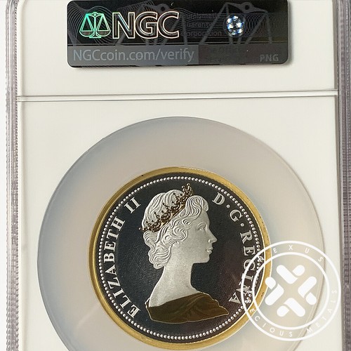 2017 NGC PF 69 UC $10C 5 oz Proof Mackerel Gilt Silver Canada`s 150 Anniv Coin - Picture 2 of 6