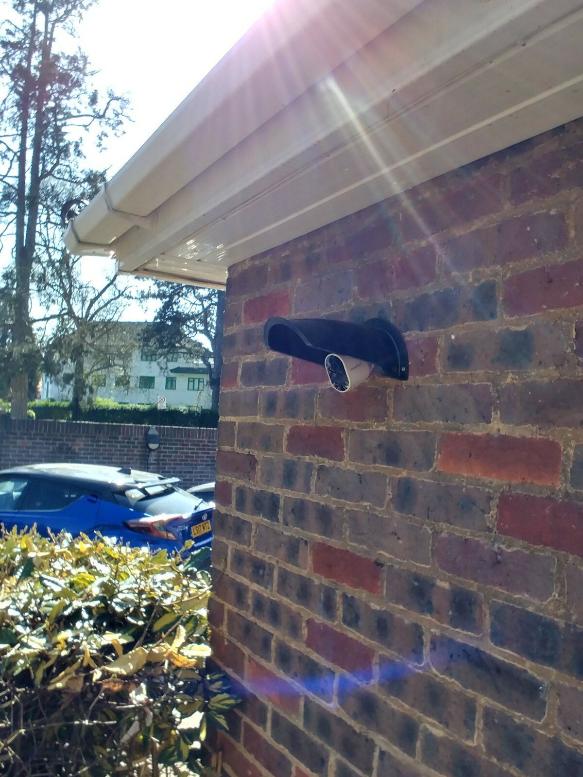 Security CCTV camera rain cover housing sun shade shield. Blink, Arlo