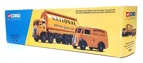 Corgi 1/50 Scale 31002 Foden FG Cylindrical Tanker & Morris J Van - Ntl Benzole - Picture 5 of 5