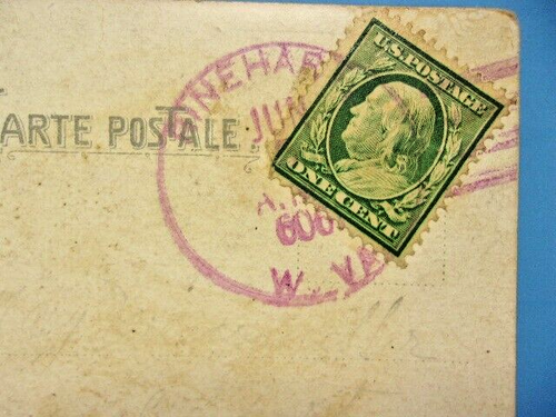 Antique Theocrom 1148 Postcard Germany Romantic Love Man & Woman Vintage Old PC - Picture 5 of 6
