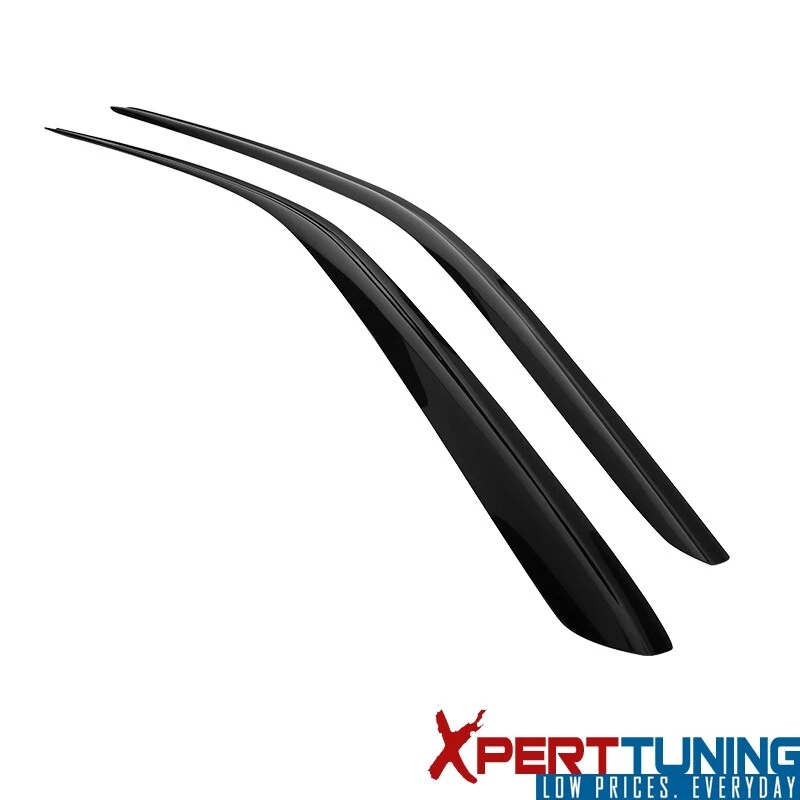 Fits 08-23 Dodge Challenger Acrylic Window Visors Vent Sun Rain Guard 2Pc Foto 4 de 4