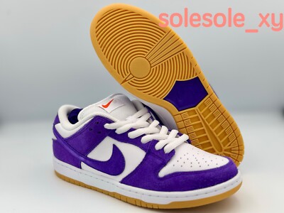 Size 9 - Nike Dunk SB Low Purple Suede for sale online | eBay