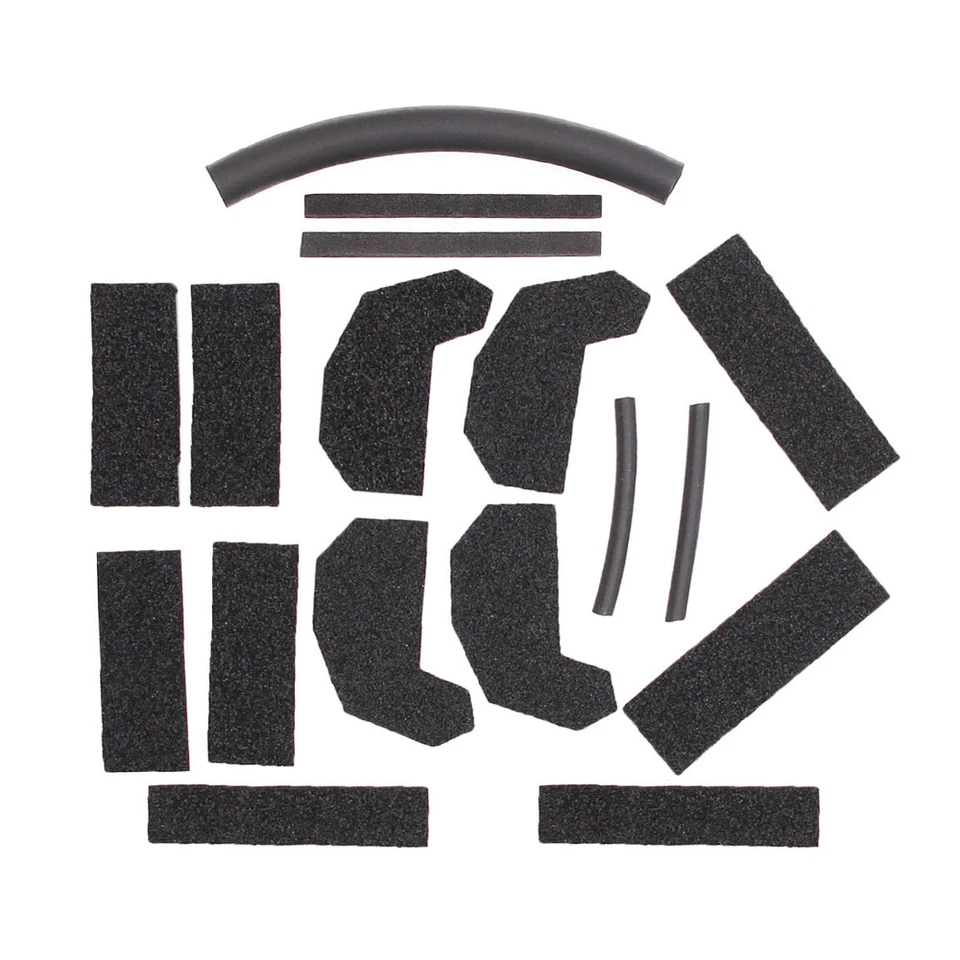 Pack of 17 Hard Top Kit Accessories Black Fits 2007-2018 Jeep Wrangler JK  — 第 3/4 张图片