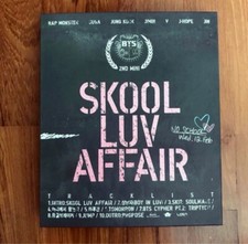 Original Bangtan Boys BTS CD K-Pop Skool Luv Affair Album 115 Pages Photobook