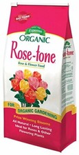 Espoma Organic Rose-Tone 4-3-2 Flower and Rose Fertilizer, 8 Lbs 3.14 per gallon