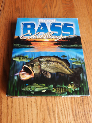 Real Bass Challenge Virtual Fishing CD by OQuirrh for Windows 95/98 Tested Works