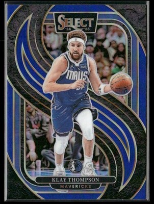 2024-25 Panini Select #108 Klay Thompson Blue Prizm | eBay