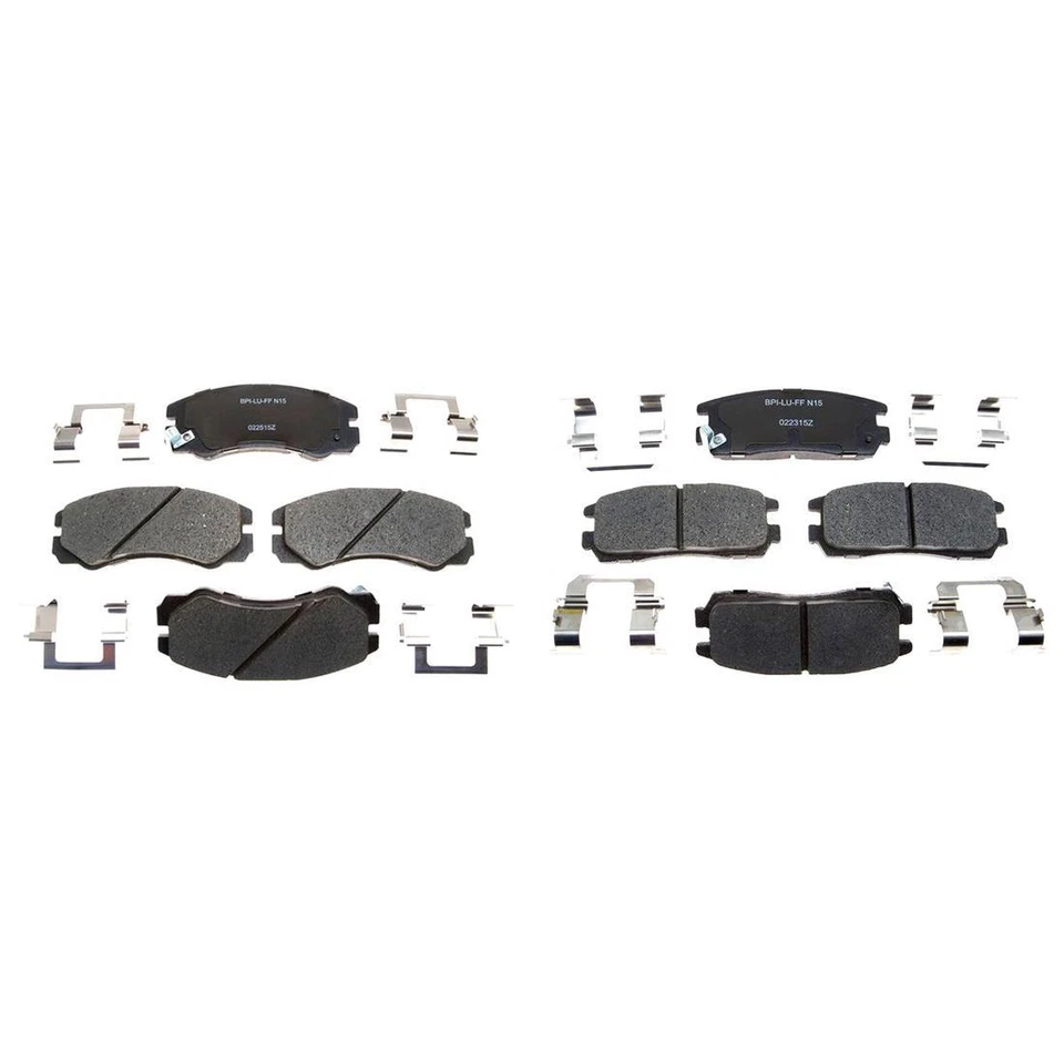 Pastillas de freno delanteras y traseras de cerámica R-Line para 1999 1997 1996 - Raybestos Foto 4 de 4