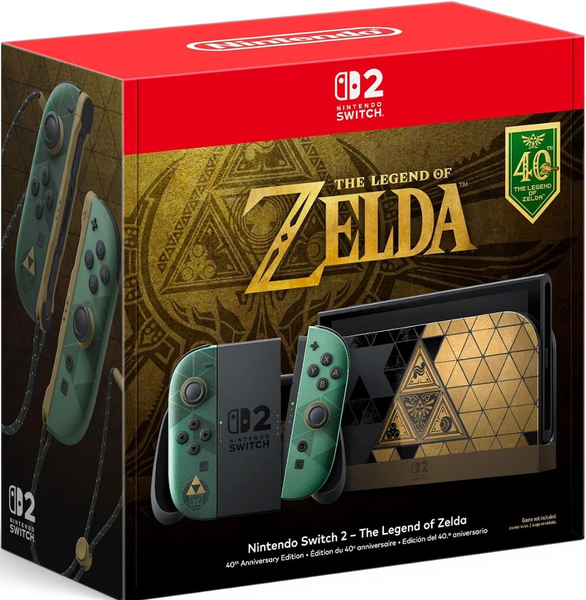 【値下げ可】Nintendo Switch 2 Nintendo Switch 2 The Legend Of Zelda 40th Anniversary Edition