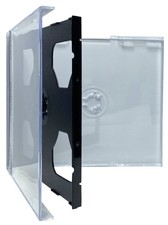 STANDARD Black Triple 3 Disc CD Jewel Case Lot