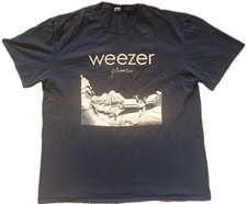 Weezer Pinkerton Album Tracklist T-Shirt Mens XL Gildan Black Rock Band T Shirt