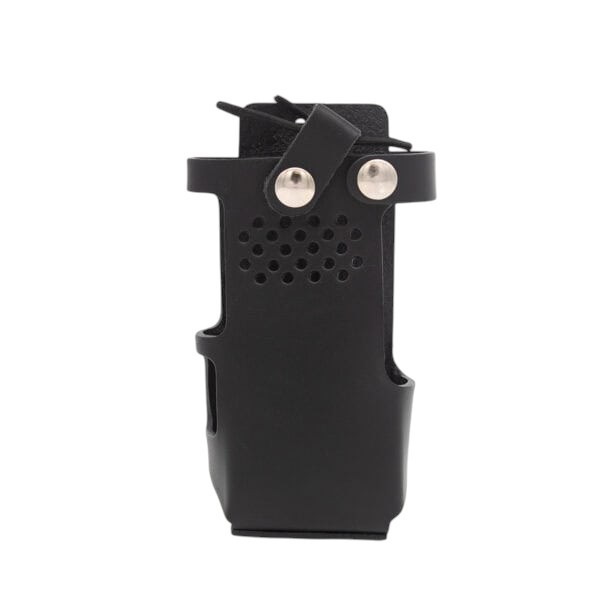 Boston Leather Radio Holder for a Motorola APX 6000/6000XE and a 8000/8000XE
