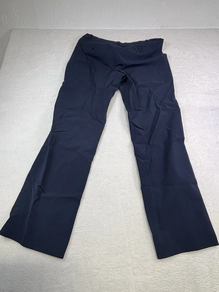 Banana Republic Logan 雕塑双弹力裤海军蓝 10 P 码中腰 — 第 2/4 张图片