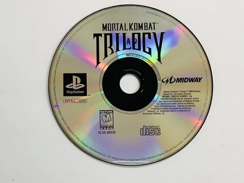 Mortal Kombat Trilogy (Sony PlayStation 1) PS1 Disc Only! FREE SHIPPING  (ACC)