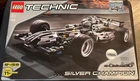 LEGO Technic 8458 Silver Champion F1 Car, 100% Complete RARE Original Box