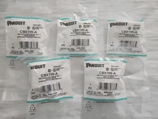 Panduit Lot of 5 Mini-Com Surface Mount Box C CBX1IW-A NEW Module