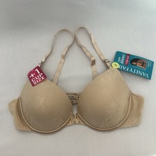NWT Vanity Fair Ego Boost 1 Cup Size Convertible Push-Up Bra 2131101 Size 36B