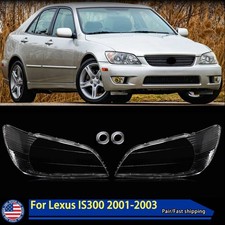 Headlight Headlamp Lens Covers For Lexus Is300 2001 2002 2003 Left Right Side